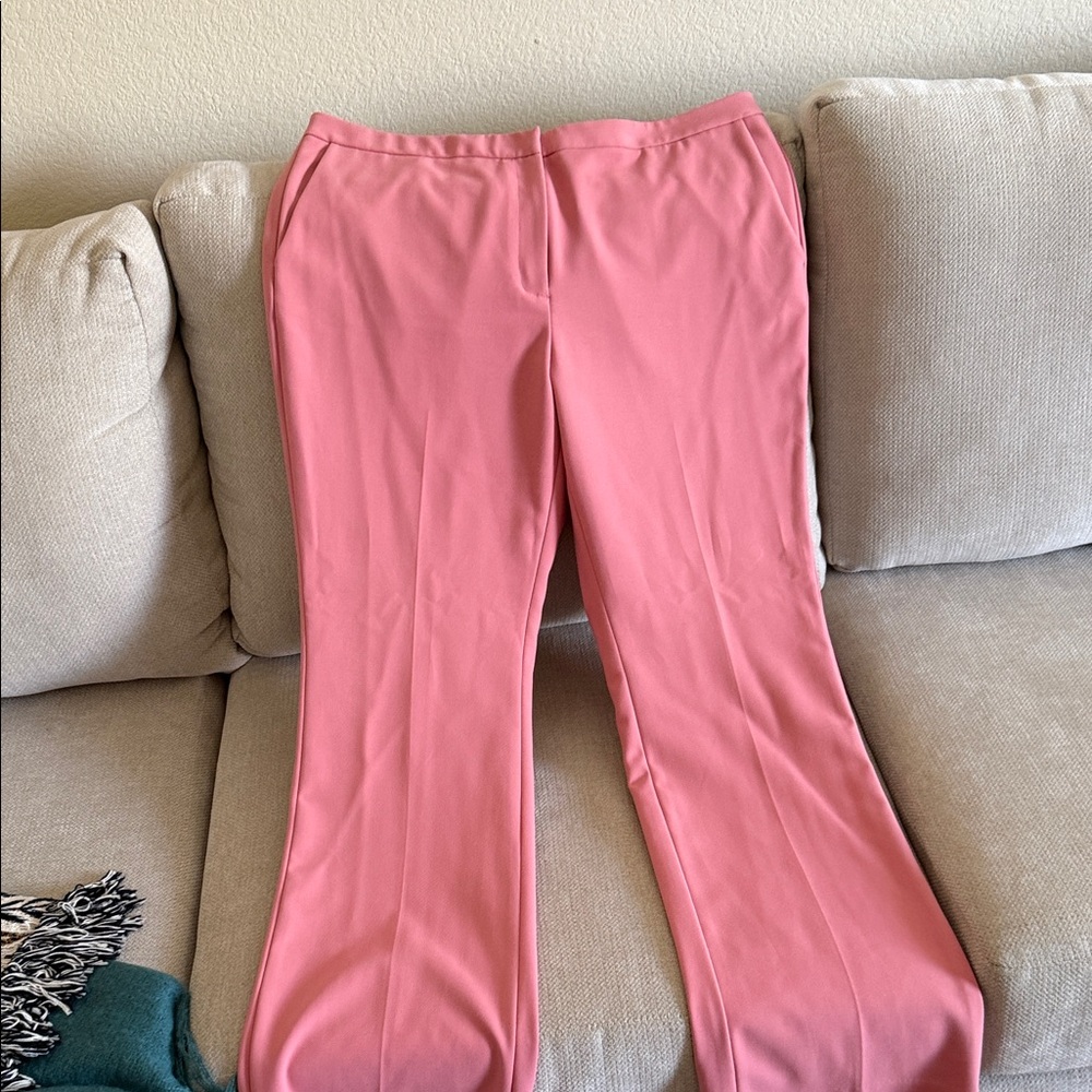 Halogen Pink Boot Cut Dress Pants